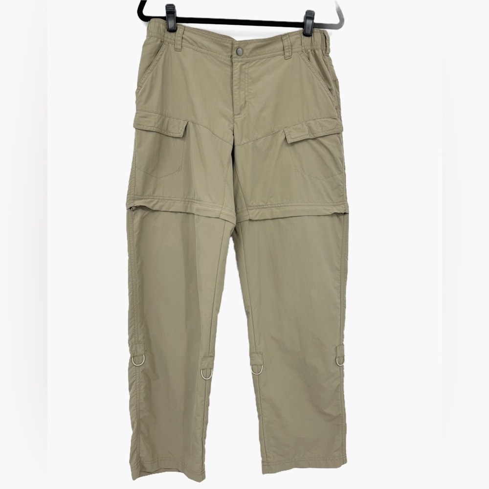 World Wide Sportsman Convertible Cargo Pants Khaki Nylon Medium